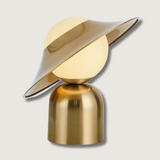 Nordic Table Lamp  Saturn Ring Gold Metal Design - Product showcase