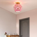 Floral Glass Ceiling Light  Crystal Petal Design - Product detail 4