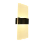 Modern LED Wall Sconce  Brushed Gold Metal Accent - Product detail 9