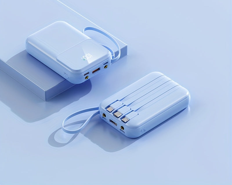 Compact Power Bank 10000mAh  Built-in Cables and LED Display - Product detail 7
