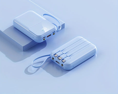 Compact Power Bank 10000mAh  Built-in Cables and LED Display - Product detail 7