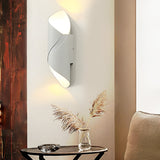 Modern Outdoor Wall Light  Spiral Black Metal Sconce - Product detail 8