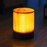 Modern LED Table Lamp  Wood Grain Touch Control Design - Product detail 15