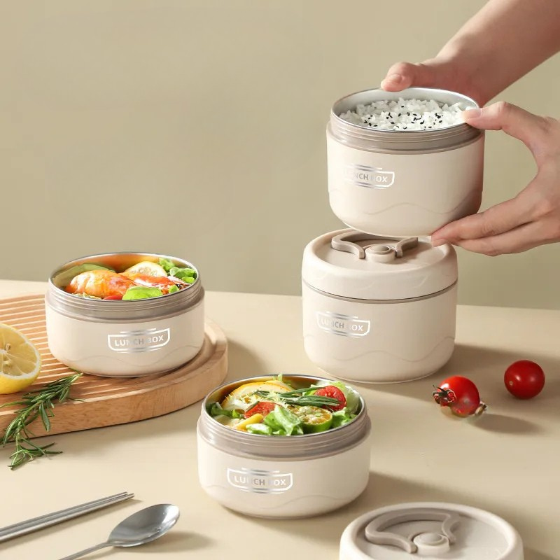Insulated Lunch Container  Triple Layer Food Storage System - Product example