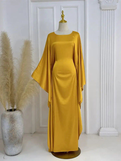 Elegant Maxi Dress  Flowing Cloak Sleeves Design - Product detail 17