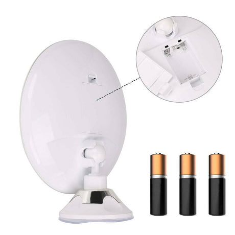 LED Magnifying Mirror  10x Magnification with 360 Rotation - Product detail 6