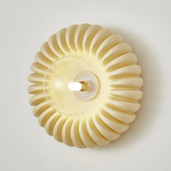 Modern Resin Wall Light  Sunburst Pattern Sconce - Product detail 9