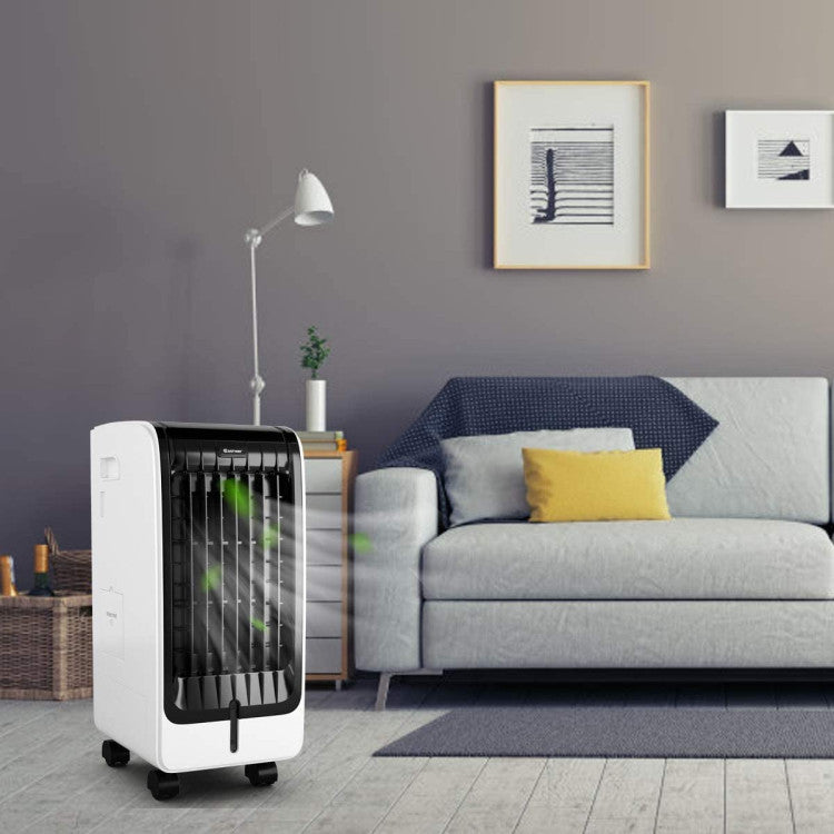 Portable Evaporative Air Cooler  3-Speed Fan With Timer And Remote - Detailed view