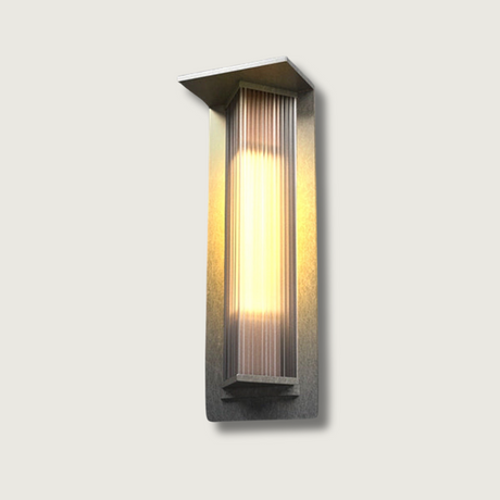 Modern Outdoor Wall Light  Solar Motion Sensor LED Sconce - Product showcase