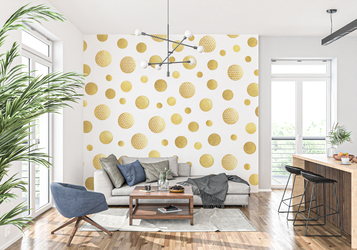 Industrial Mural Wallpaper | Steampunk Gears and Metal Design
