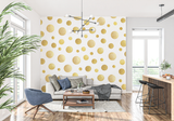 Industrial Mural Wallpaper | Steampunk Gears and Metal Design