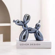 Modern Art Dog Sculpture  Metallic Ceramic Balloon Design - Product detail 7