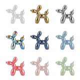 Modern Art Dog Sculpture  Metallic Ceramic Balloon Design - Product detail 5