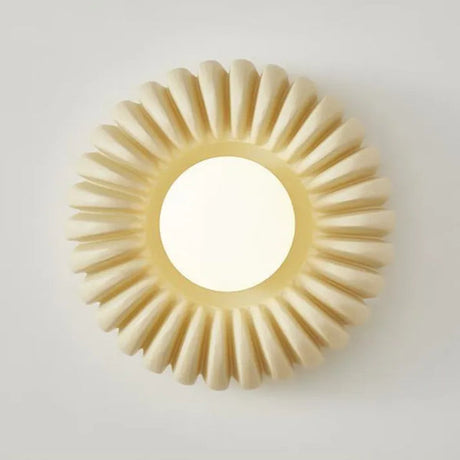 Modern Resin Wall Light  Sunburst Pattern Sconce - Product detail 14