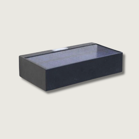 Modern Solar Wall Light  Up-Down Outdoor LED Sconce - Product showcase
