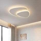 Modern LED Ceiling Light  Curved White Panel Design - Product detail 5
