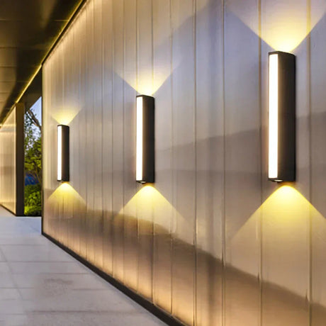 Modern LED Wall Light  Aluminum Up Down Outdoor Sconce - Product showcase