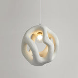 Modern Pendant Light  Sculptural Matte Black Design - Product detail 9