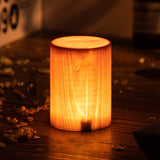 Modern LED Table Lamp  Wood Grain Touch Control Design - Product detail 12