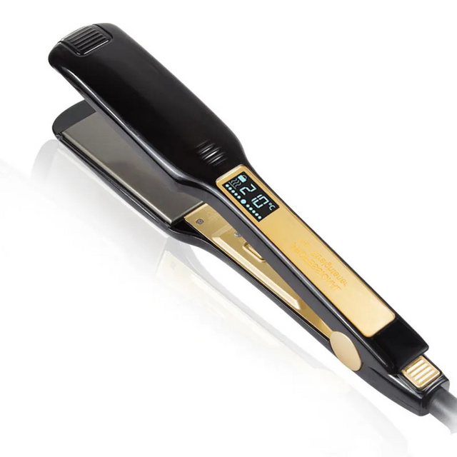 Professional Hair Straightener  Digital Titanium Flat Iron - Product showcase