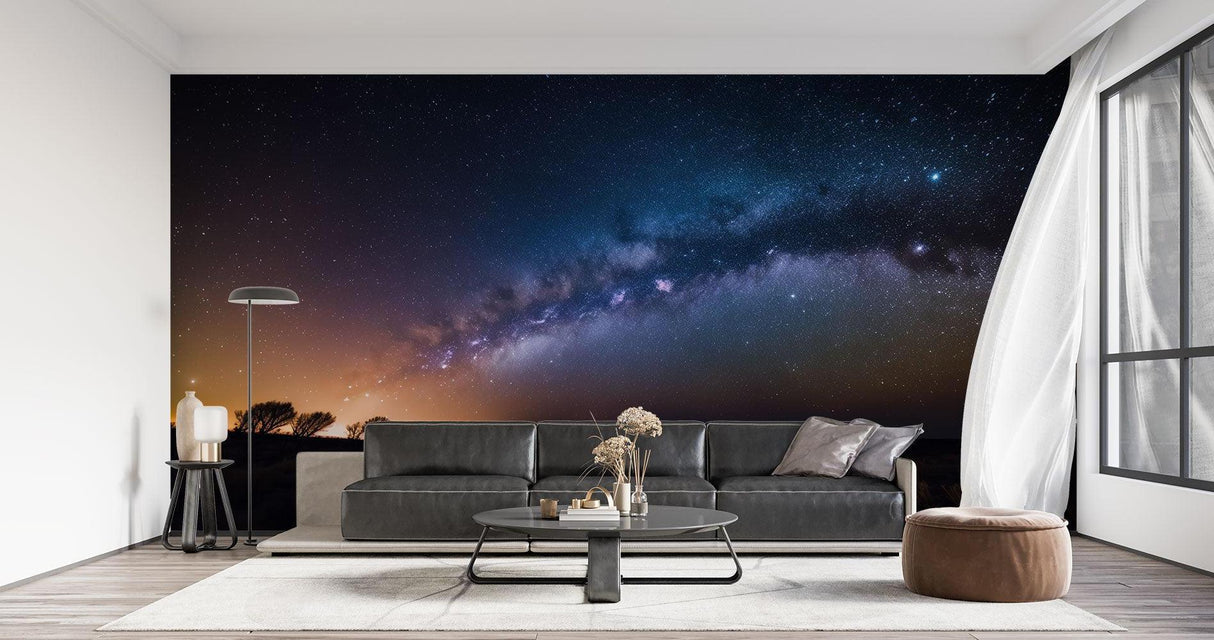 Galaxy Mural Wallpaper | Milky Way Night Sky Panorama