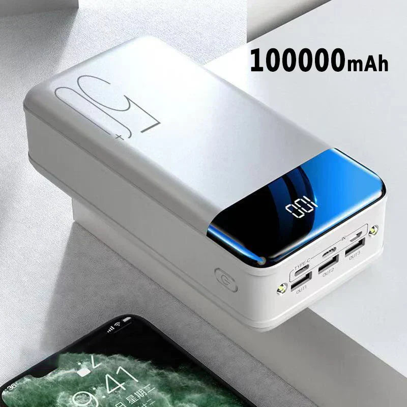 High Capacity Power Bank  Digital Display Fast Charging - Product example