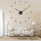 Contemporary Wall Clock  Minimalist Red Dot Design - Product detail 7