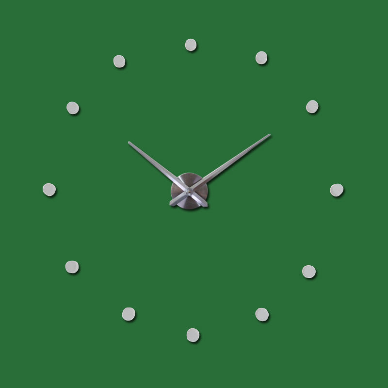 Contemporary Wall Clock  Minimalist Red Dot Design - Product detail 16