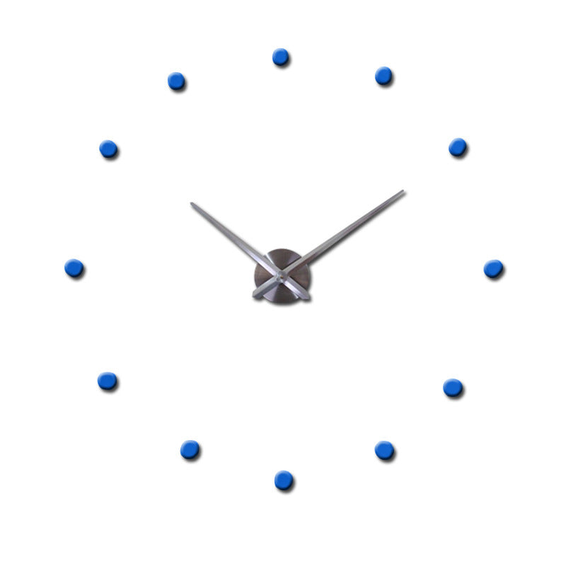 Contemporary Wall Clock  Minimalist Red Dot Design - Product detail 12