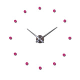 Contemporary Wall Clock  Minimalist Red Dot Design - Product detail 13