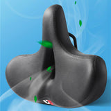 Wide Bicycle Saddle  Ergonomic Comfort Design With Shock Absorption - Product detail 5