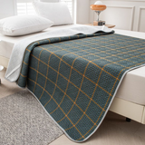 Cooling Mattress Pad  Quilted Temperature Regulating Topper - Detailed view