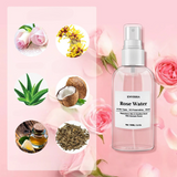 Natural Rose Water Spray  Pure Damask Rose Extract - Detailed view
