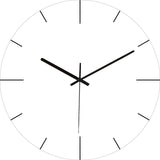Modern Wall Clock  Neon Numbers Blue Marble Design - Product detail 10