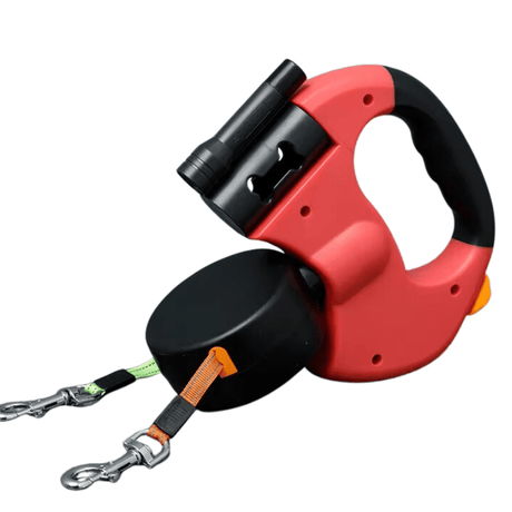 Double Dog Leash  LED Light  Rotating Hinge System - Product detail 6