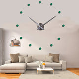 Contemporary Wall Clock  Minimalist Red Dot Design - Product example
