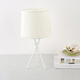 Modern Table Lamp  Black Drum Shade With Gold Interior - Product detail 6