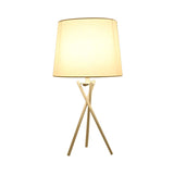 Modern Table Lamp  Black Drum Shade With Gold Interior - Product detail 7