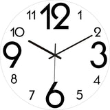 Modern Wall Clock  Neon Numbers On Blue Marble - Product detail 12