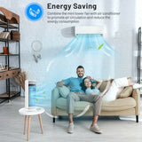 Compact Tower Fan  14-Inch Oscillating Design With Timer - Product example