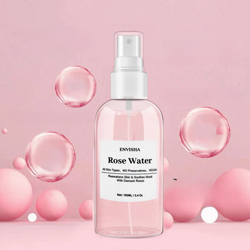 Natural Rose Water Spray  Pure Damask Rose Extract - Product example