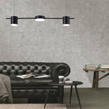 Modern Linear Pendant Light  Brass Drum Shade Design - Product detail 15