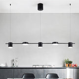 Modern Linear Pendant Light  Brass Drum Shade Design - Product detail 16