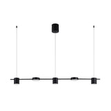 Modern Linear Pendant Light  Brass Drum Shade Design - Product detail 11