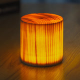 Modern LED Table Lamp  Wood Grain Touch Control Design - Product detail 13