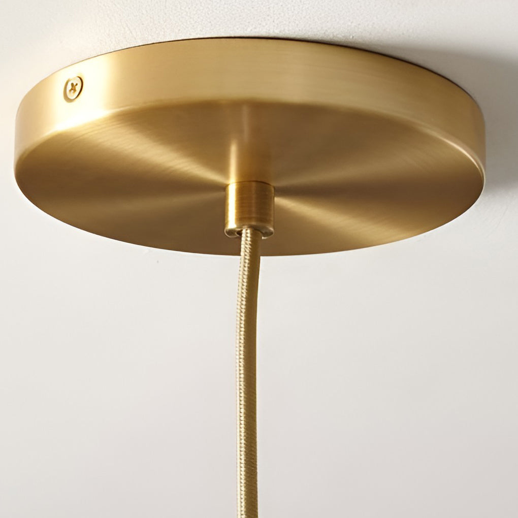 Modern Glass Pendant Light  Smokey Globe Design - Product detail 8