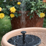 Solar Bird Bath Fountain  Solar-Powered Garden Water Feature - Product detail 4