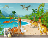 Dinosaurier Tapete | Tropisches Paradies Abenteuer