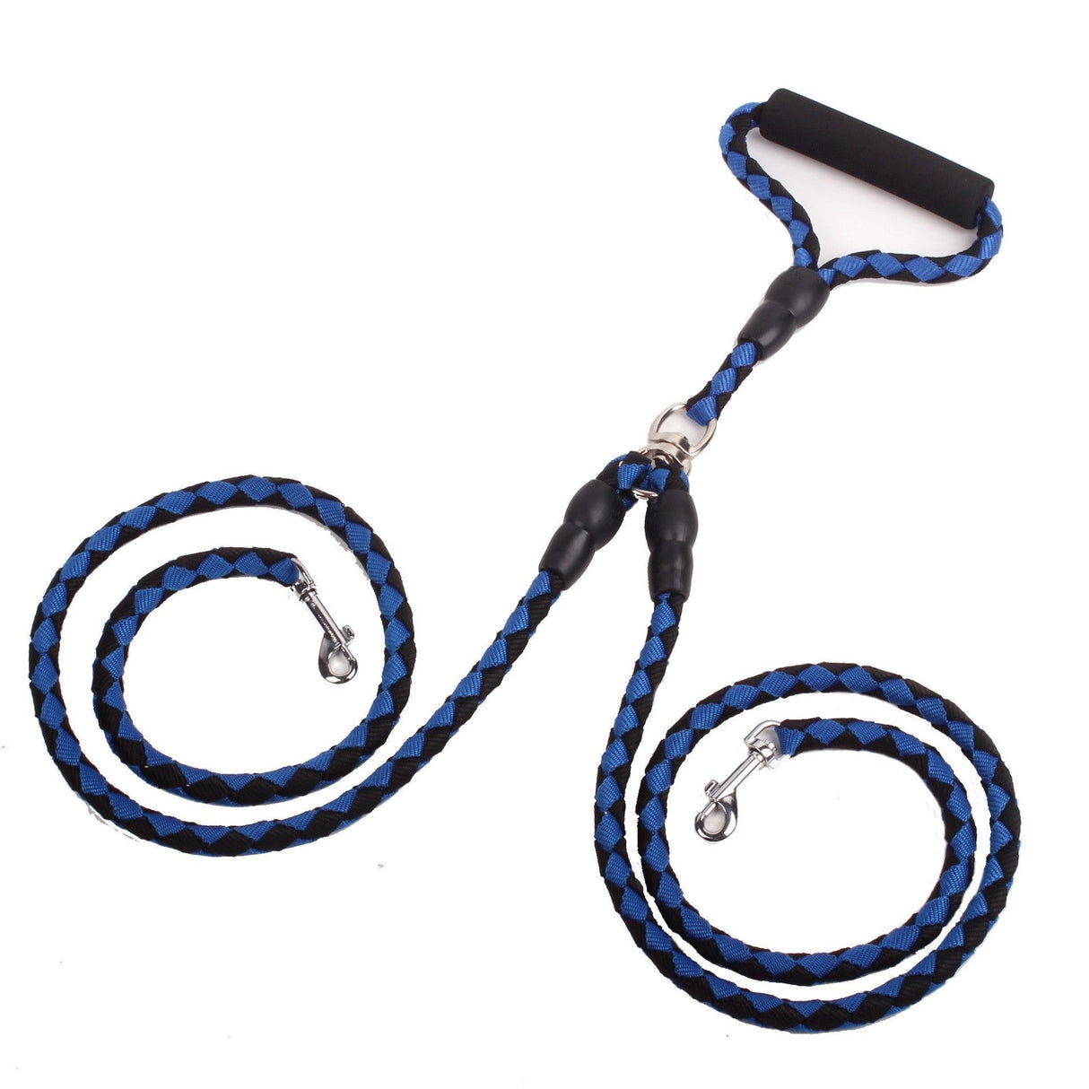 Double Dog Leash  Braided Nylon Tangle-Free Design - Product detail 6