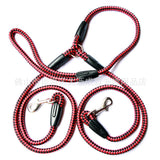 Double Dog Leash  Braided Nylon Tangle-Free Design - Product detail 5